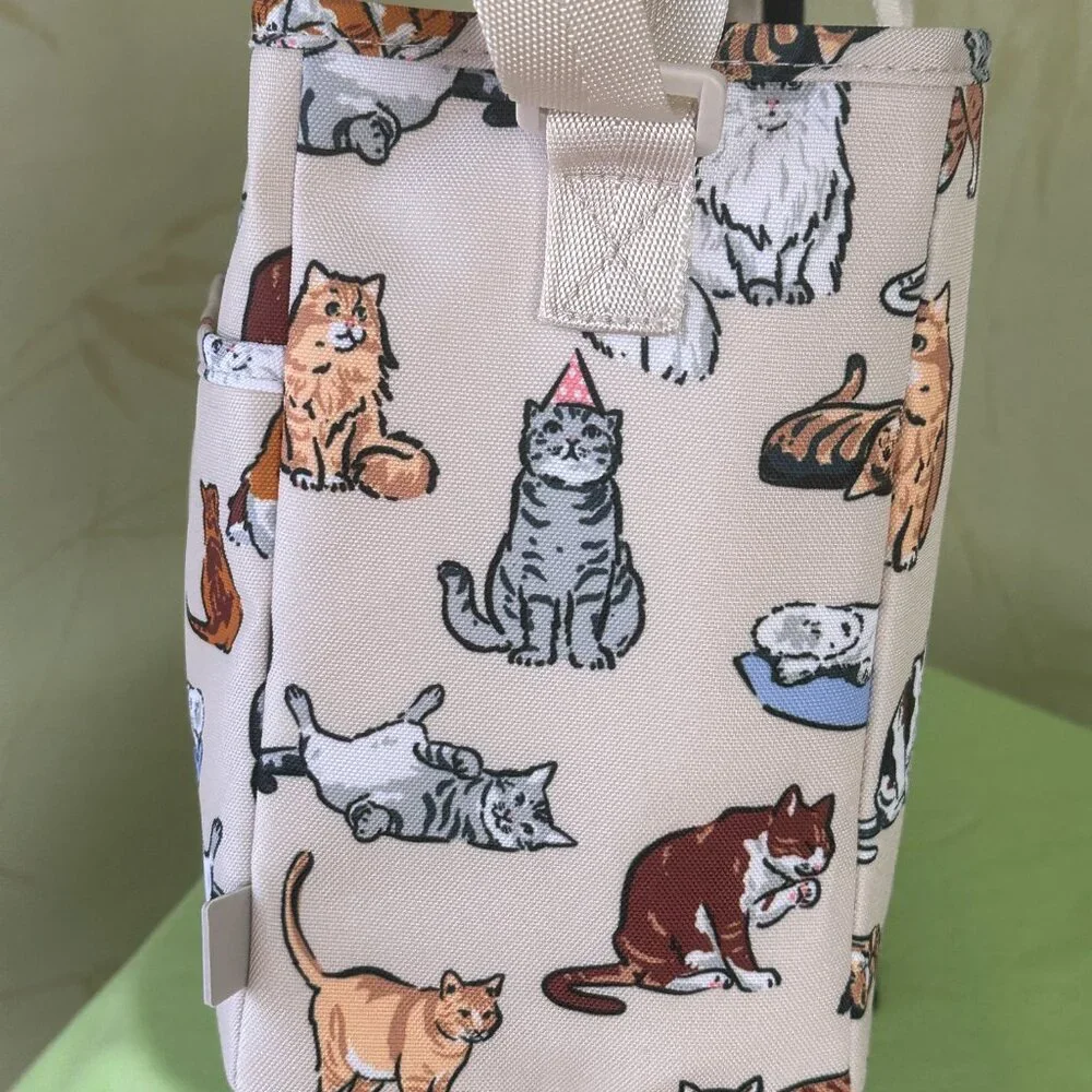 VERA BRADLEY A CAT'S LIFE EVERYTHING ORGANIZER:NWT CATS